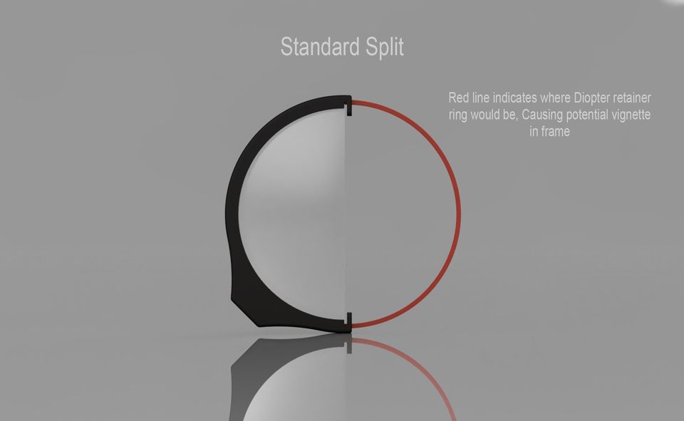 138mm Diopter Holder Split