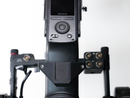 Close up rear angle of Arri EVF mount for a ROnin 2